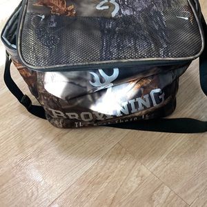 Browning camo small cooler
